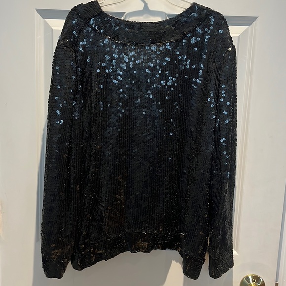 Black sequin Jacket - Picture 5 of 6